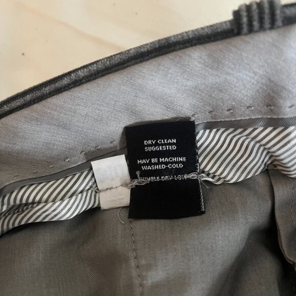 American Trench Gray Corduroy Pleated pants - Picture 8 of 8